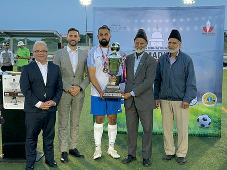 PHOTO RELEASE: MPP Lecce Attends International Ahmadiyya Football Tournament