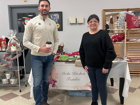 Photo Release - St. David's Christmas Breakfast with St. Nicolas and Christmas Market