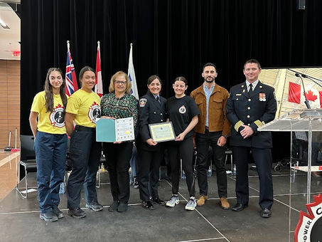 PHOTO RELEASE: MPP Lecce Speaks at Camp Molly Graduation Ceremony