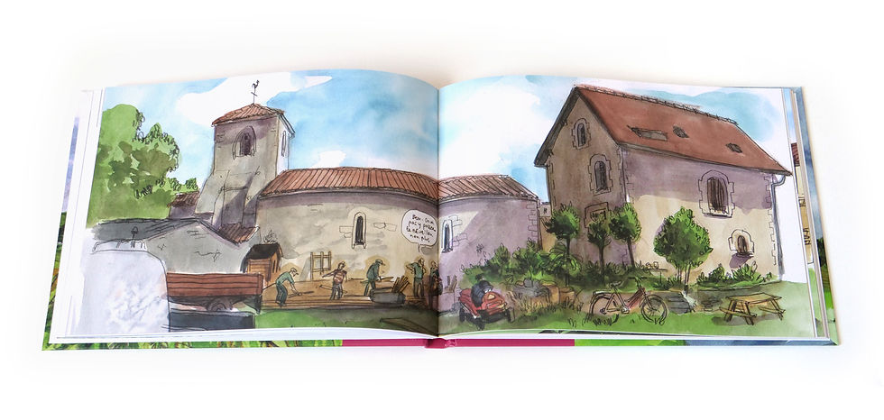 Miniature : SAINT-CYBARDEAUX, carnet de festival
