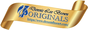 Dennis Lee Brown Originals Ribbon - Dennis's Fine Art