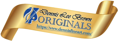 Dennis Lee Brown Originals Ribbon - Dennis's Fine Art
