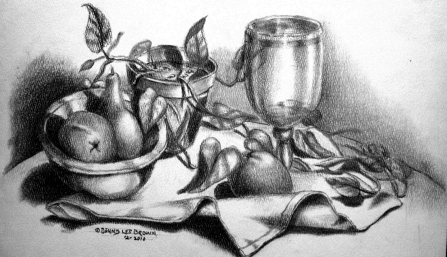 FRUIT BOWL& GLASS