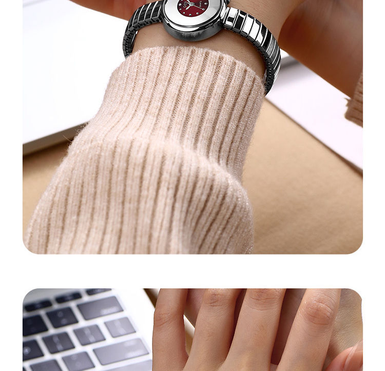 Thumbnail: Relógio de Pulso de Quartzo de Luxo Feminino