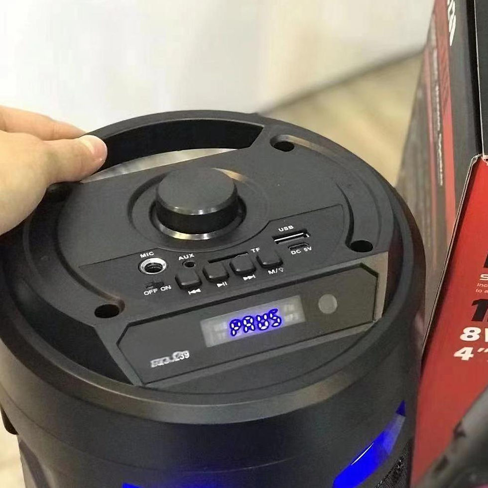Miniatura: Altavoz Bluetooth con LED
