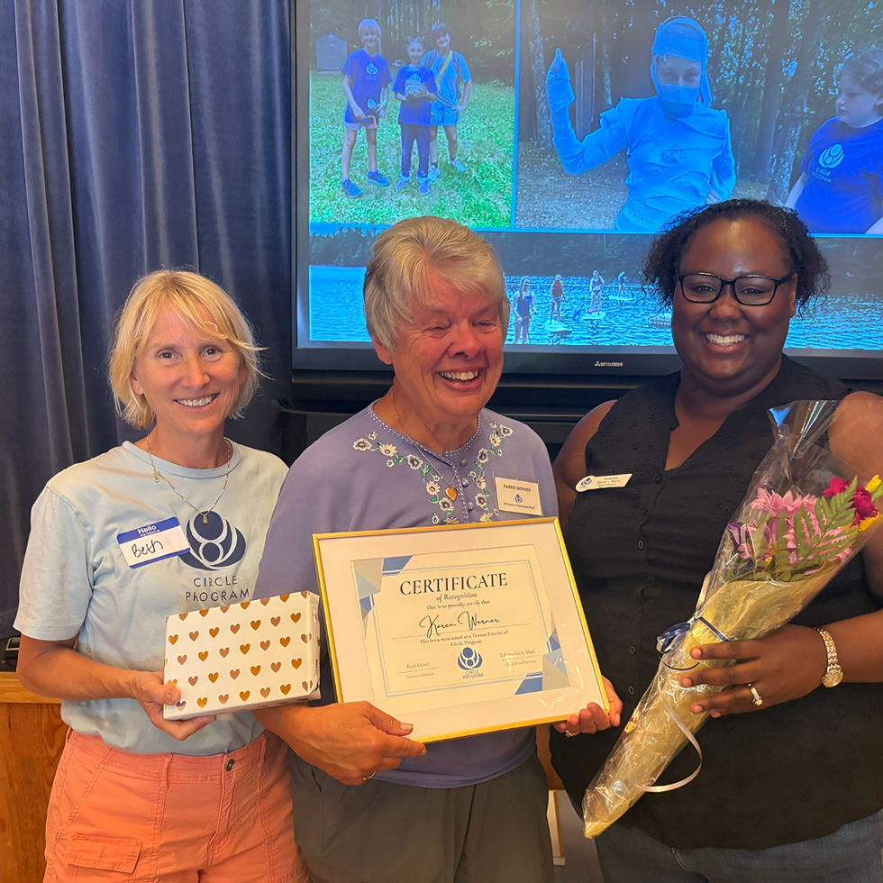 Circle Program Honors Mary Ann McRae and Karen Werner with Emeriti Trustee Status
