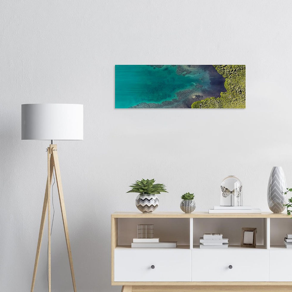 Thumbnail: Brushed Aluminum Print
