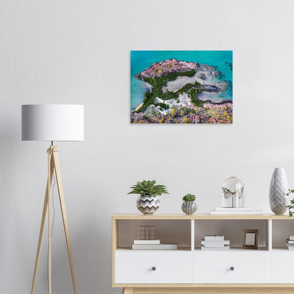Thumbnail: Brushed Aluminum Print