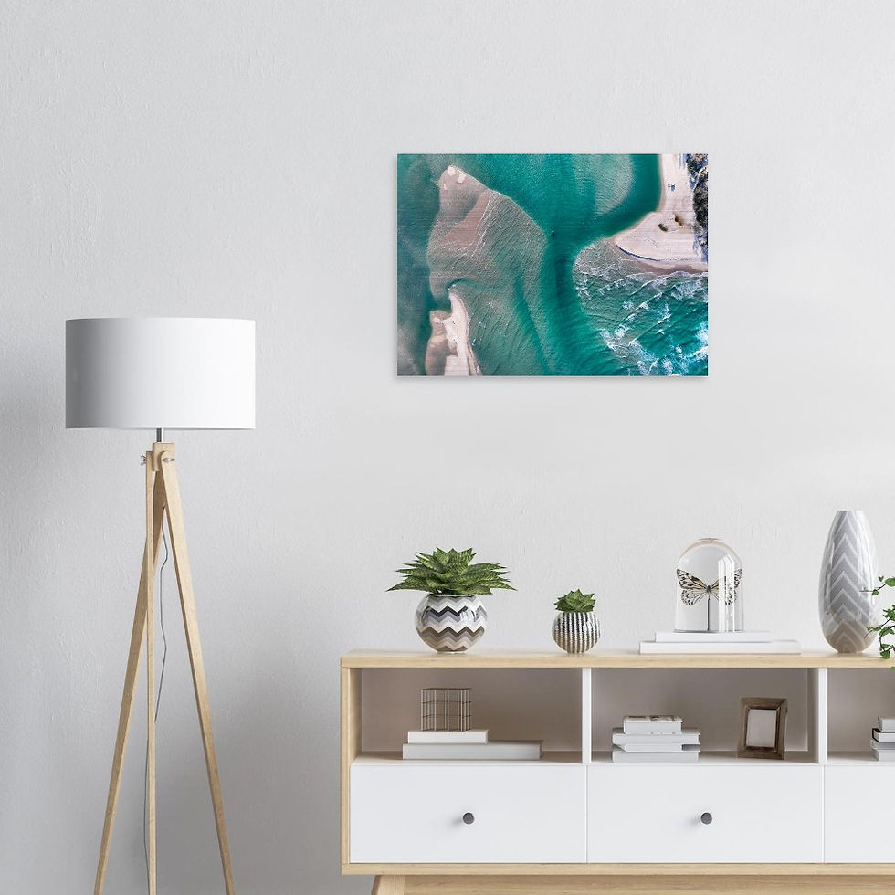 Thumbnail: Brushed Aluminum Print