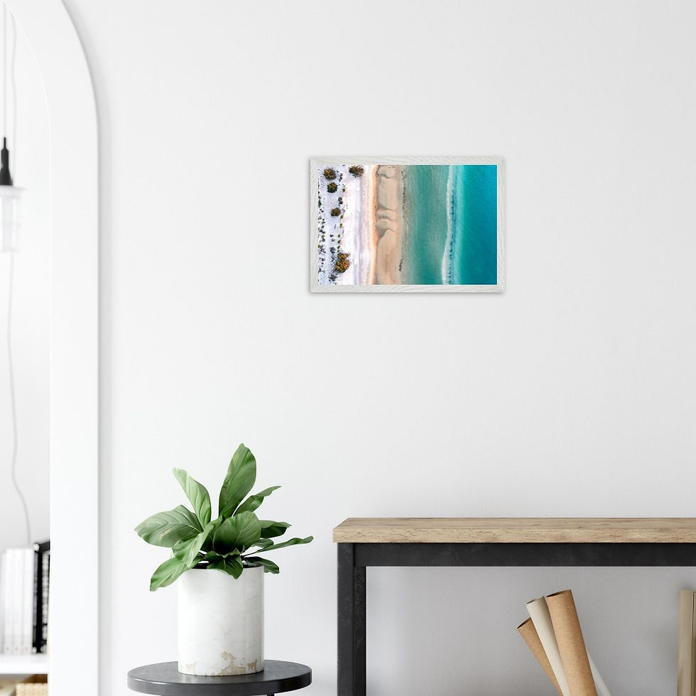 Thumbnail: Premium Wooden Framed Poster With Premium Semi-Glossy Paper