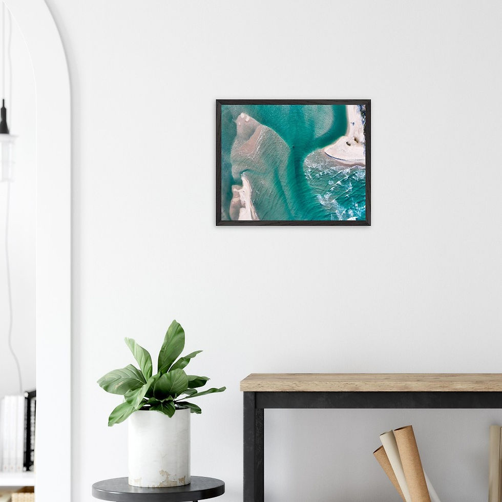 Thumbnail: Premium Wooden Framed Poster With Premium Semi-Glossy Paper
