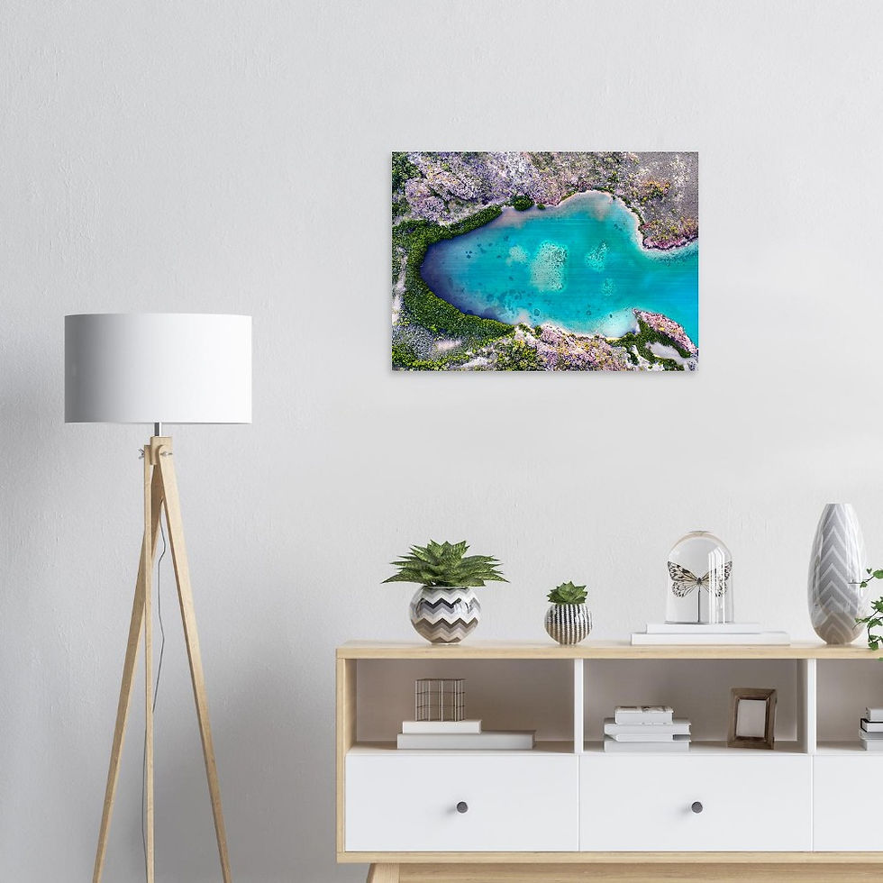 Thumbnail: Brushed Aluminum Print