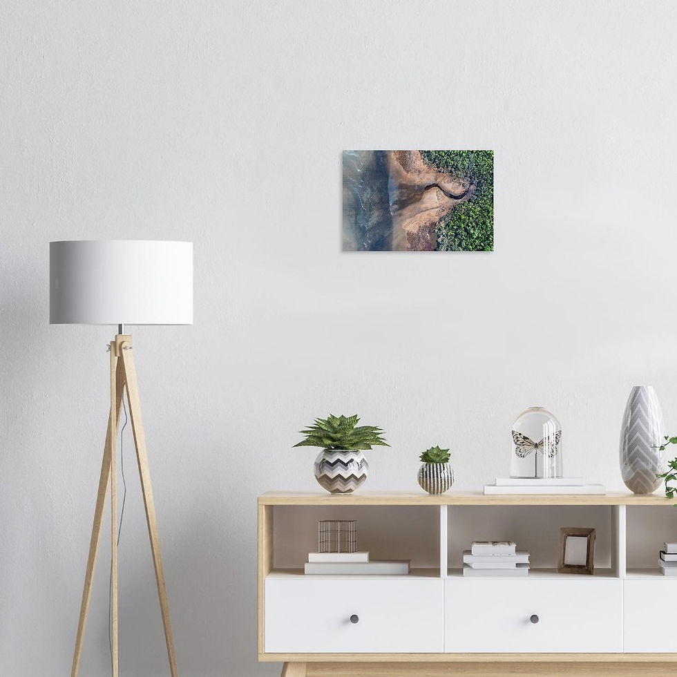 Thumbnail: Brushed Aluminum Print