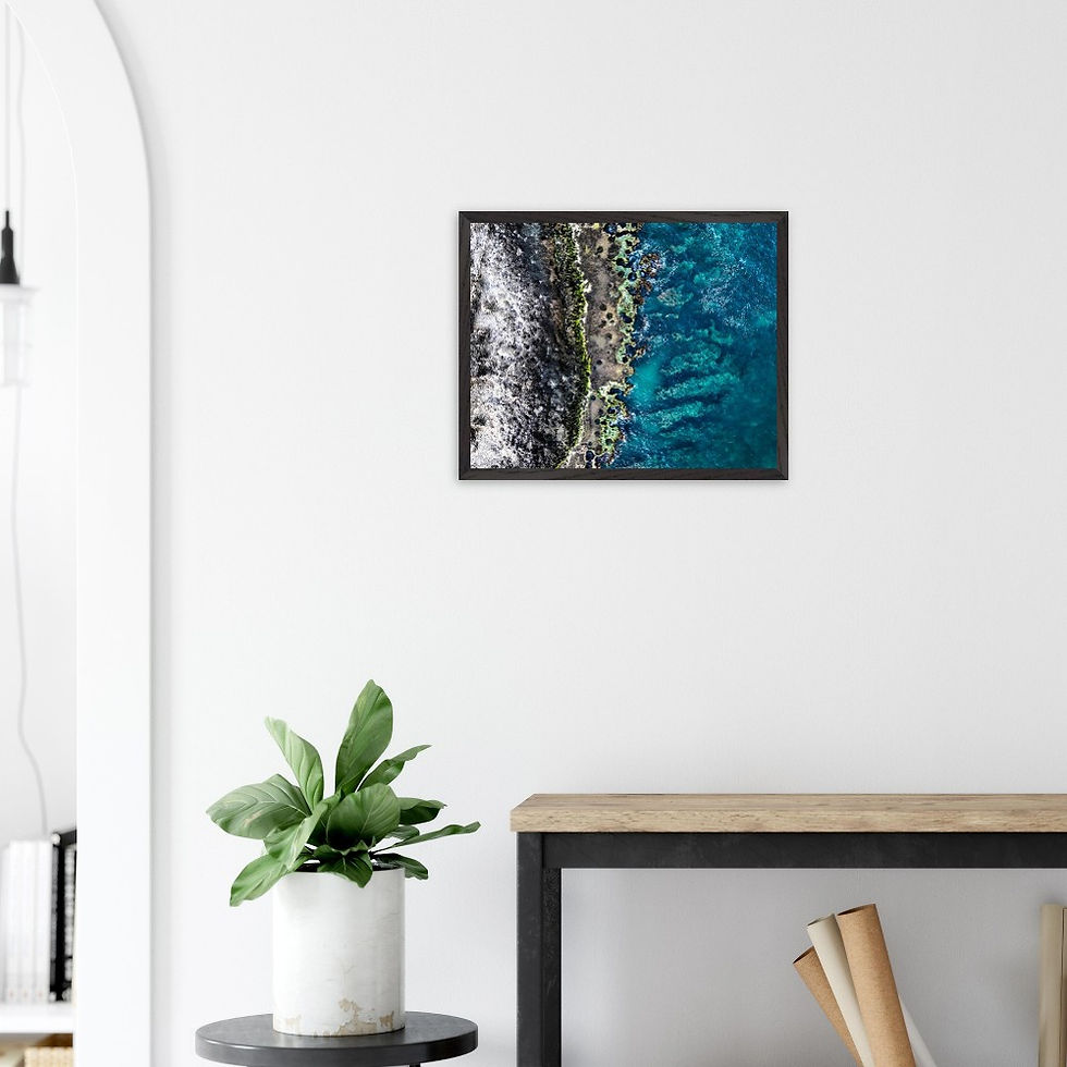 Thumbnail: Premium Wooden Framed Poster With Premium Semi-Glossy Paper