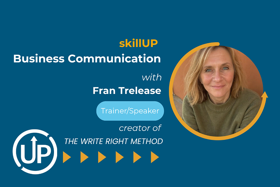 Speaker headshot with event title and Untapped Potential Logo