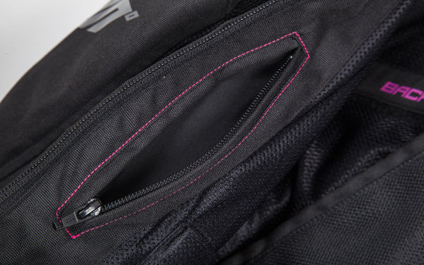 Thumbnail: JACKET SD-JT36 SUMMER TOURING WOMAN BLACK/PINK