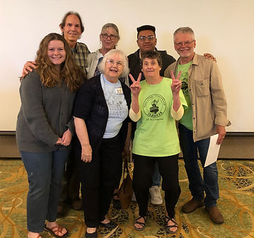 Peace Village of Newport presents to Rotary Club of Newport
