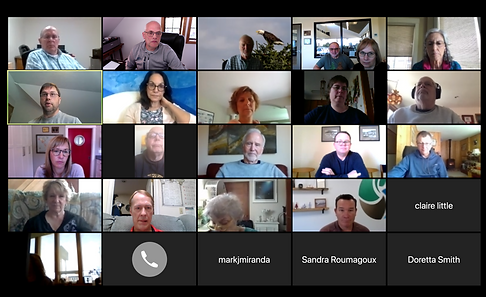 Rotary Club of Newport meets via Zoom on April 23, 2020