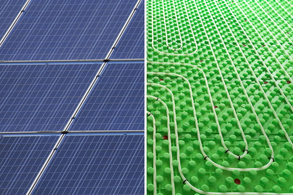 Solar and geothermal systems