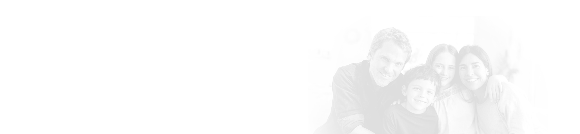 Family smiling together, blurred background, representing togetherness and connection.