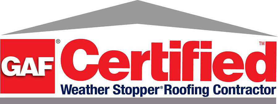 GAF Certified Weather Stopper Roofing Contractor logo