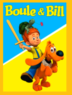 l’affiche du dessin animé « Boule & Bill »