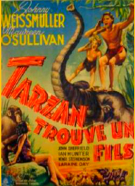 l’affiche du film « Tarzan trouve un fils »