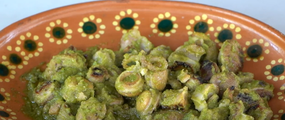 Un plat de testicules de taureau
