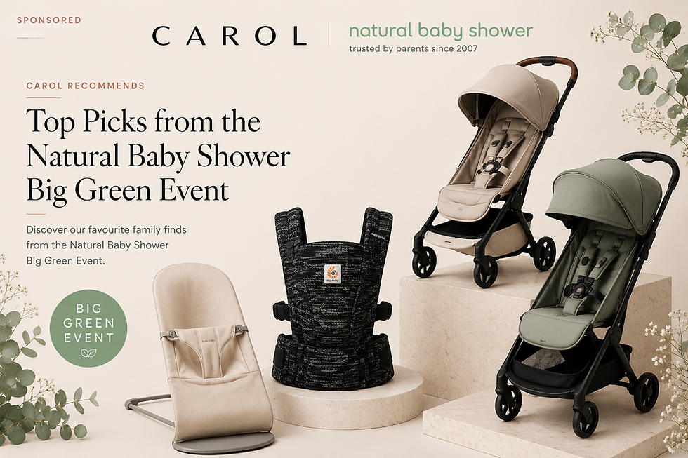 Carol Recommends: 4 Standout Finds from the Natural Baby Shower Big Green Event