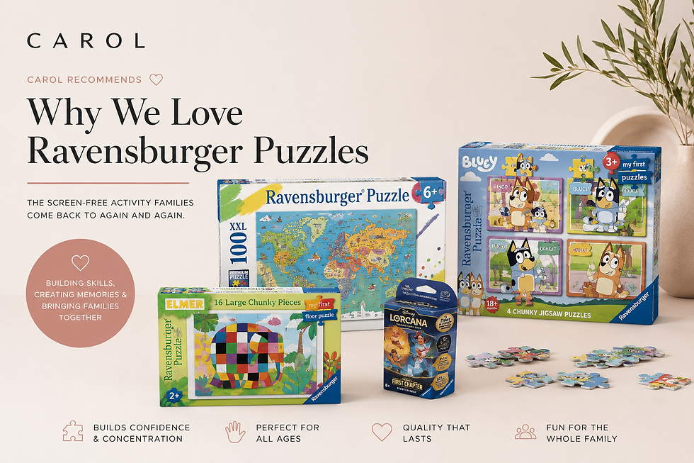 CAROL Recommends: Why Ravensburger Puzzles Are a Family Favourite (And Worth Every Piece)