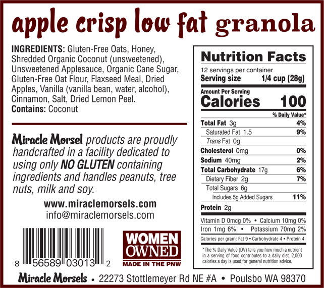 Thumbnail: apple crisp  -  lowfat