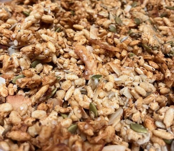 Thumbnail: Crazy for Coconut  NO-OAT granola 