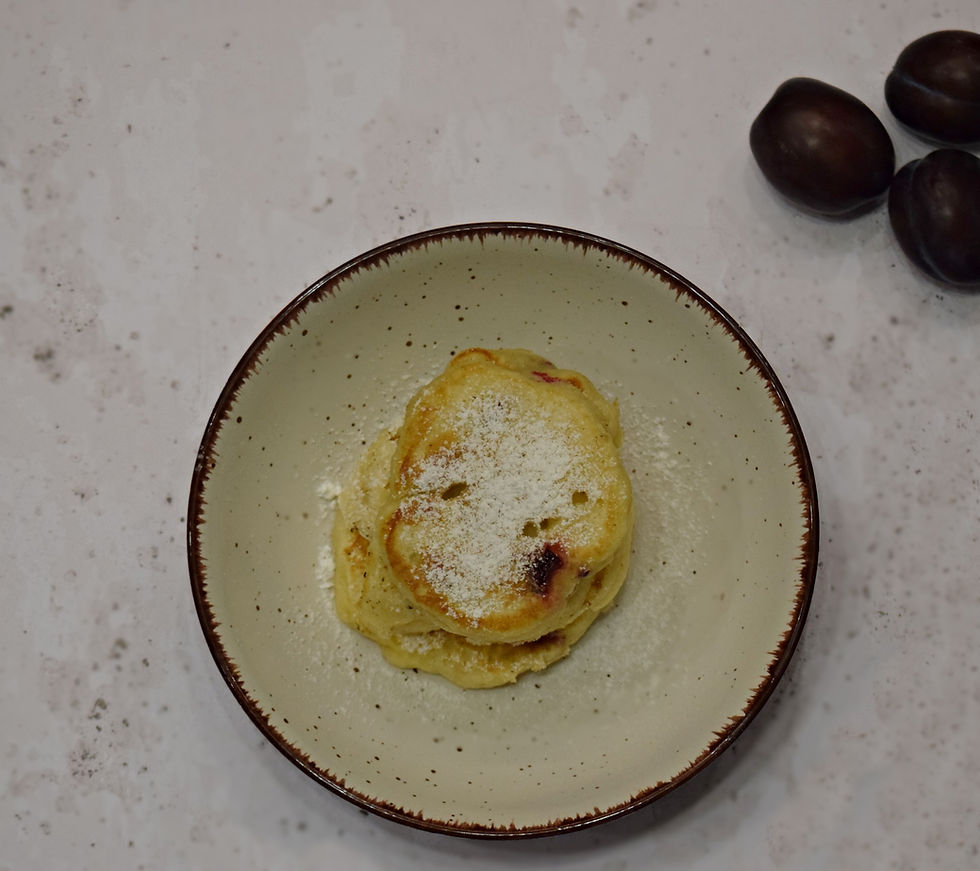 RACUCHY W ODMIENIONEJ WERSJI (ZE ŚLIWKAMI)