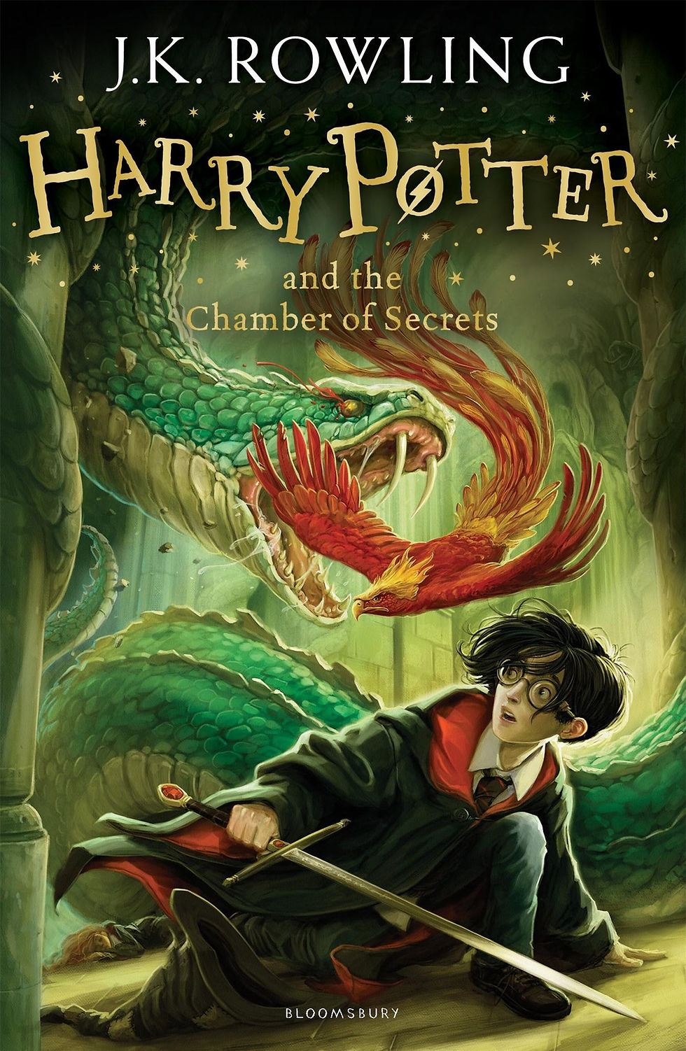 Harry Potter & the Chamber of Secrets by JK Rowling