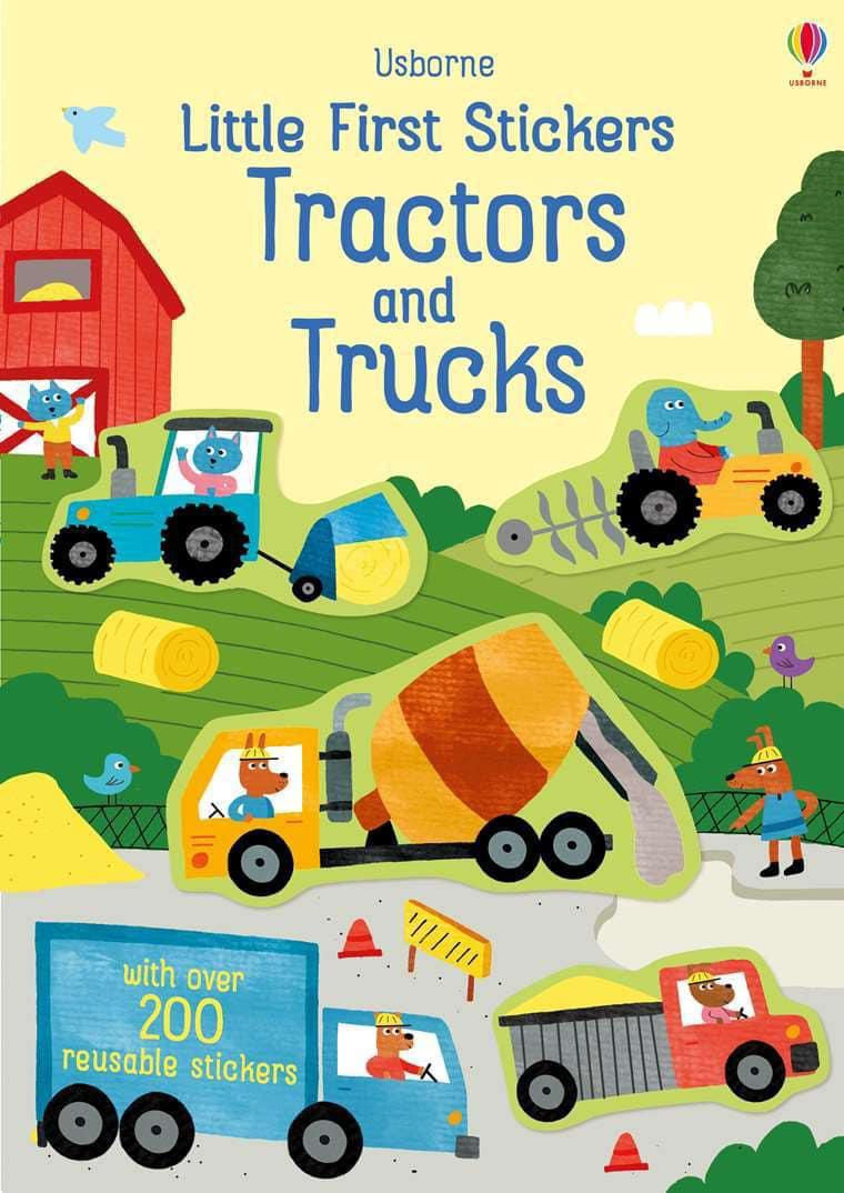 Usborne Little First Stickers: Tractors & Trucks by Hannah Watson
