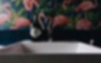 Flamingo Wallpaper WC - Gordano