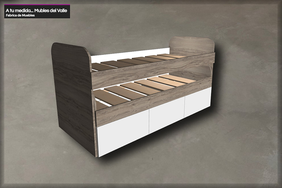 Miniatura: CAMA DE 1 PLAZA Nido