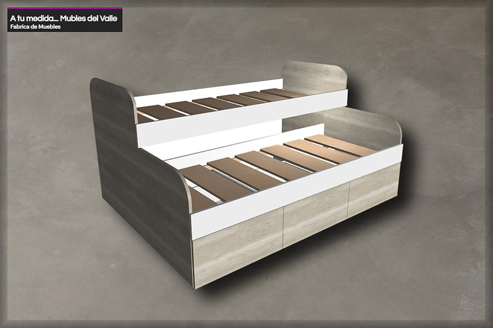 Miniatura: CAMA DE 1 PLAZA Nido
