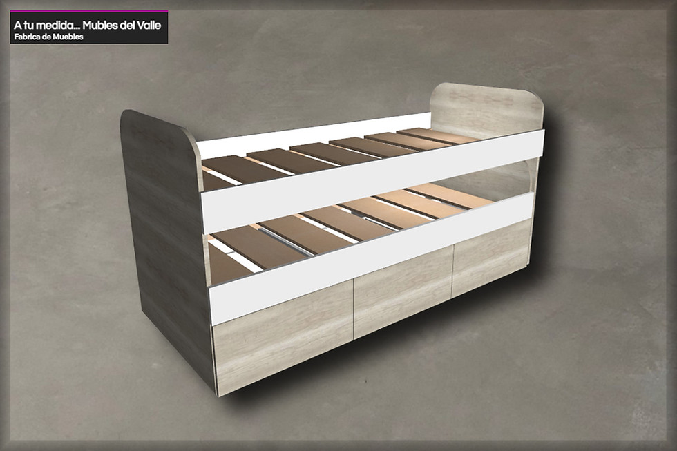 Miniatura: CAMA DE 1 PLAZA Nido