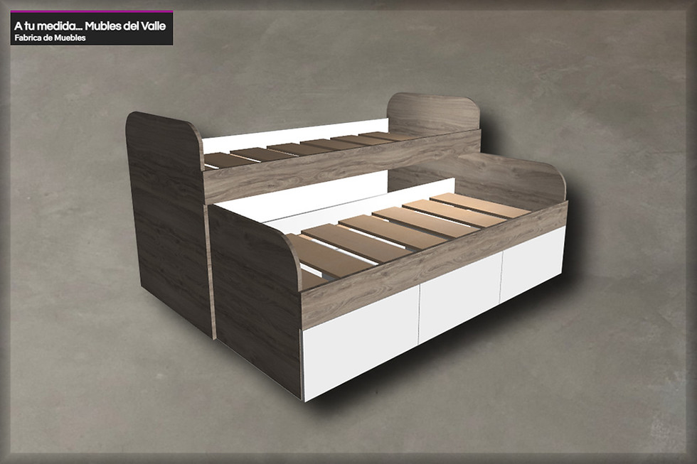 Miniatura: CAMA DE 1 PLAZA Nido