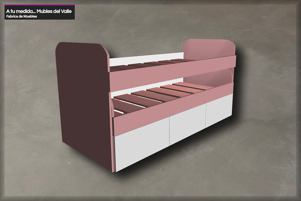 Miniatura: CAMA DE 1 PLAZA Nido