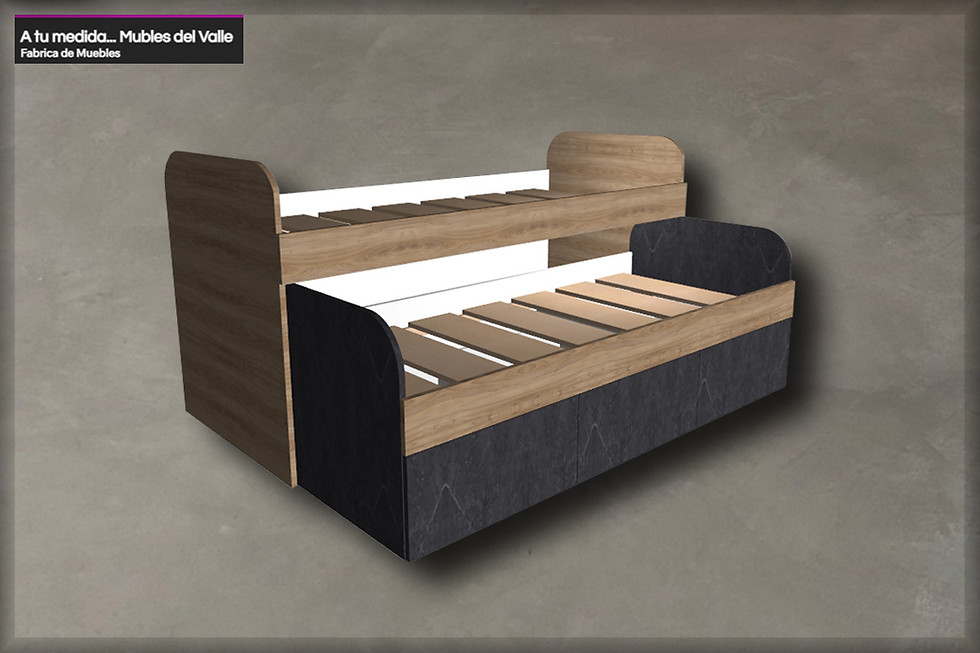 Miniatura: CAMA DE 1 PLAZA Nido