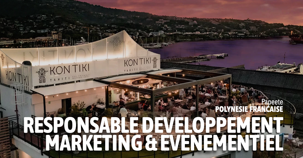 Responsable Développement, Marketing & Événementiel (H/F)