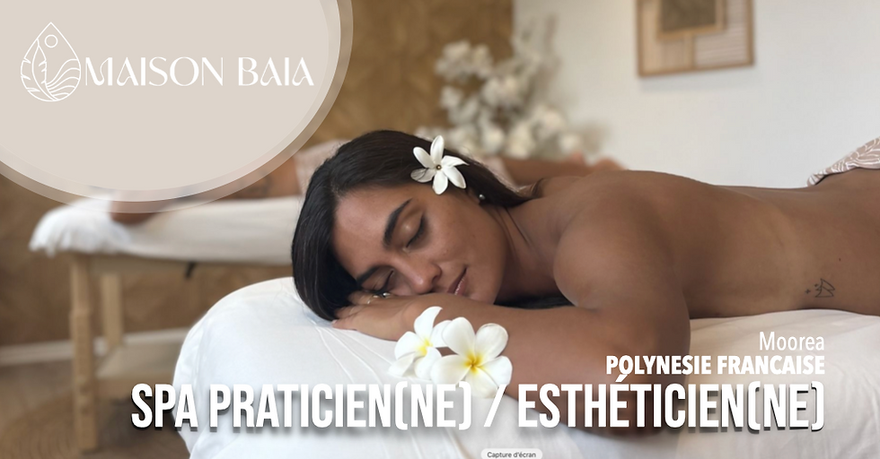 Spa Praticien(ne) / Esthéticien(ne)