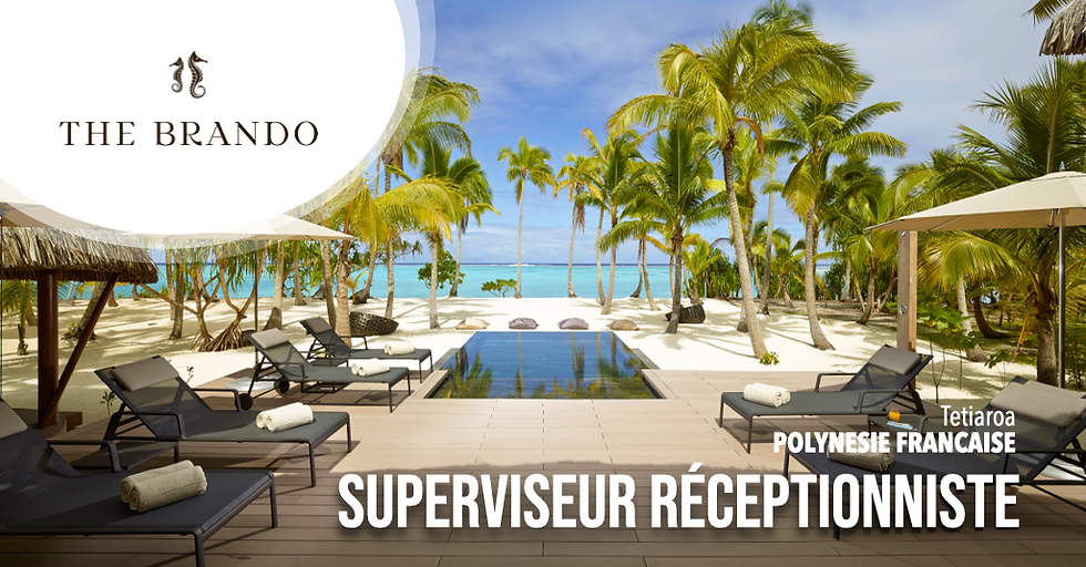 Superviseur Réceptionniste (H/F)