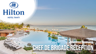 Chef de Brigade Réception (H/F)