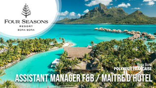 Assistant Manager F&B / Maître d'Hôtel (H/F)