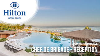 Chef de Brigade - Réception (H/F)