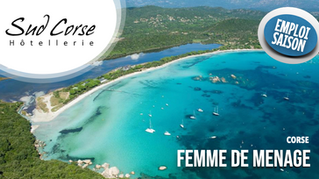 Sud Corse Hôtellerie recherche une Femme de Ménage