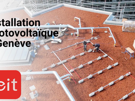 Nouvelle installation photovoltaïque sur un immeuble de 40 logements 